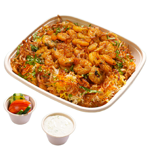 Shrimps Biryani